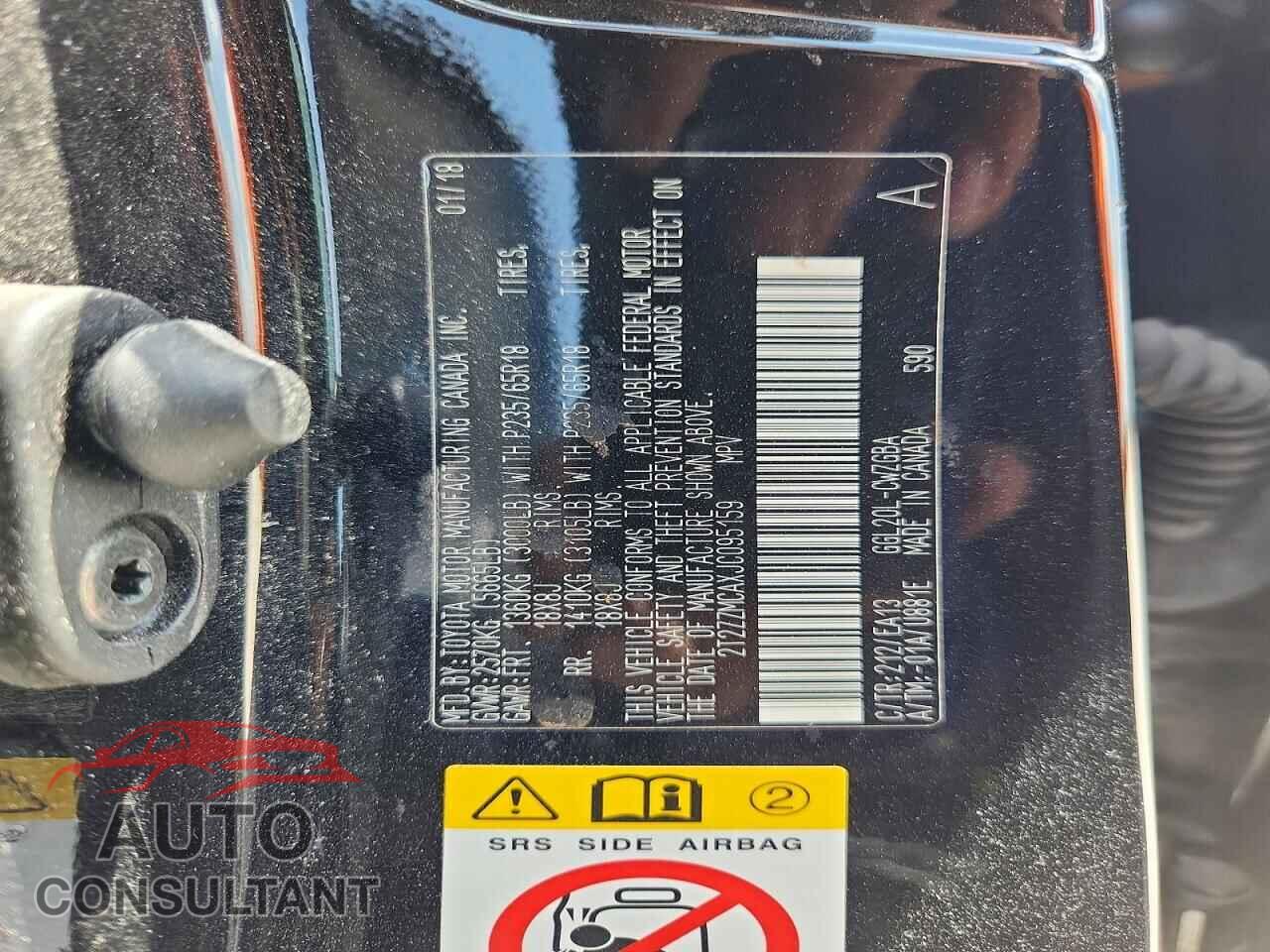 LEXUS RX350 2018 - 2T2ZZMCAXJC095159