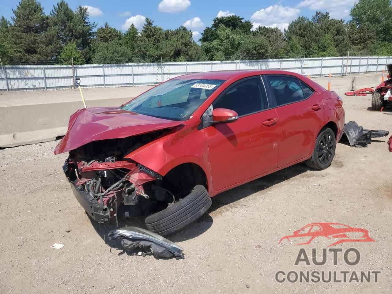 TOYOTA COROLLA 2014 - 5YFBURHE4EP143516