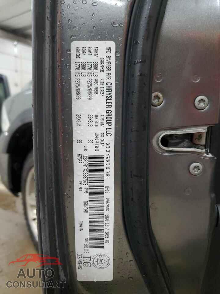 DODGE RAM 1500 2012 - 1C6RD7MTXCS287579