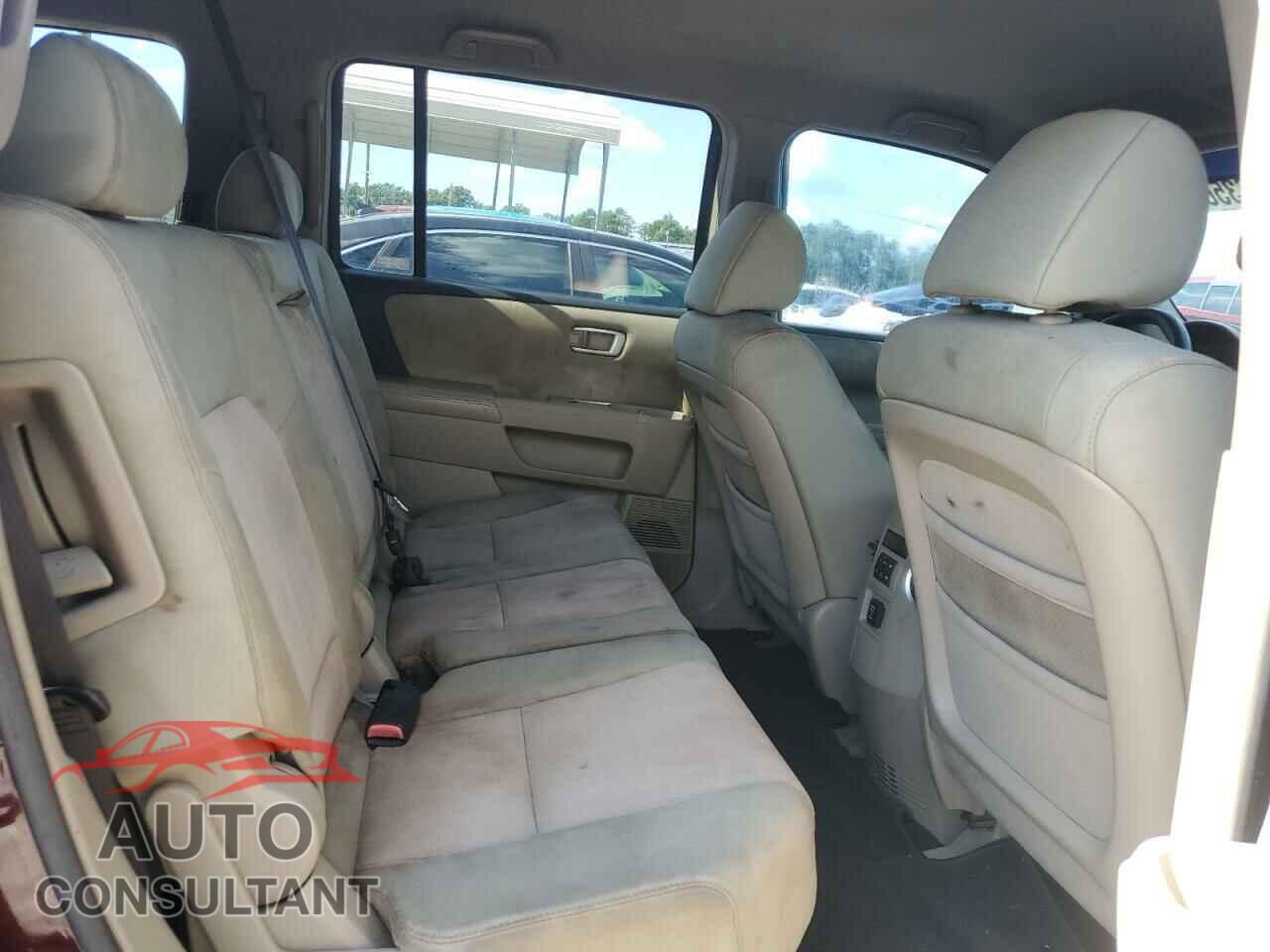 HONDA PILOT 2009 - 5FNYF38459B001041
