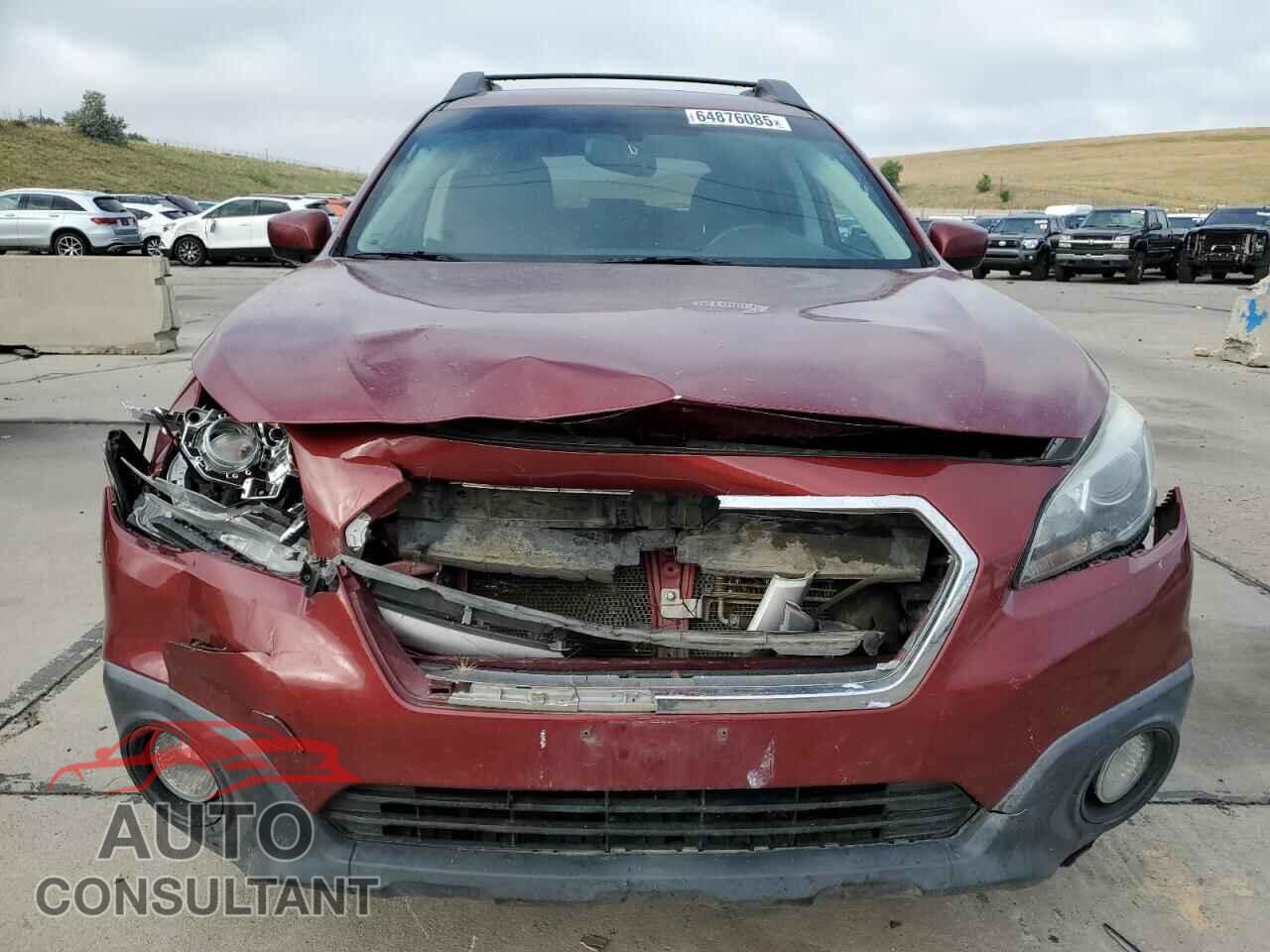SUBARU OUTBACK 2016 - 4S4BSBCC0G3322050