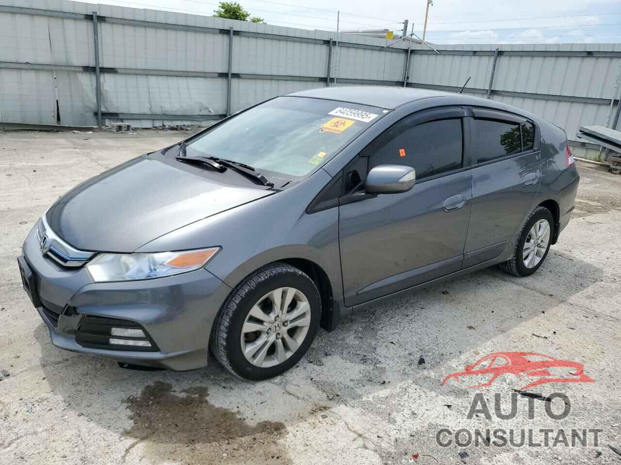 HONDA INSIGHT 2013 - JHMZE2H79DS001534
