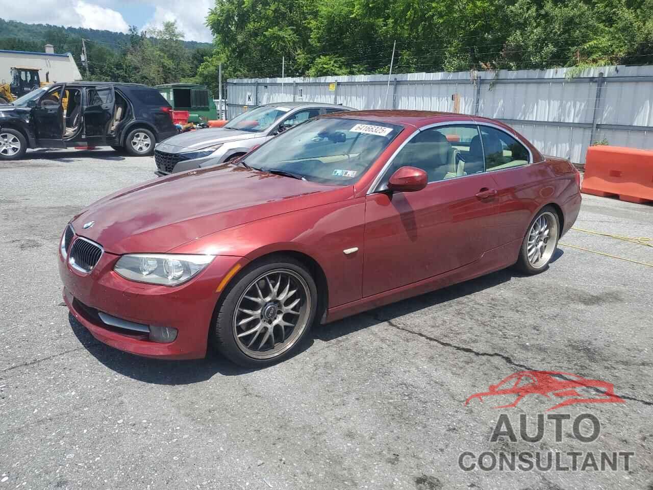 BMW 3 SERIES 2011 - WBADW3C50BE537186