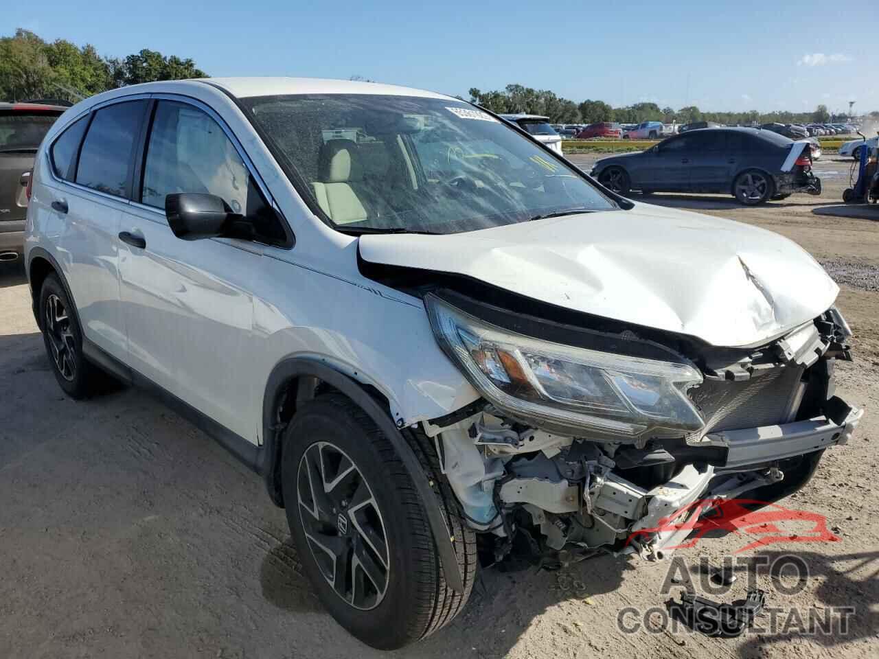 HONDA CRV 2016 - 5J6RM3H48GL027597