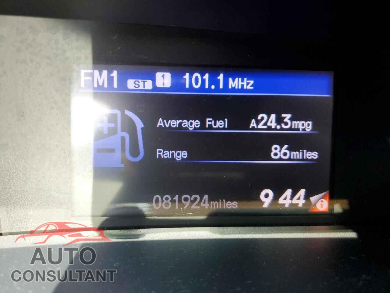HONDA CIVIC 2012 - 19XFB2F55CE312359