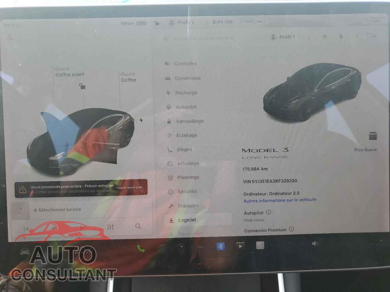TESLA MODEL 3 2019 - 5YJ3E1EA3KF329320