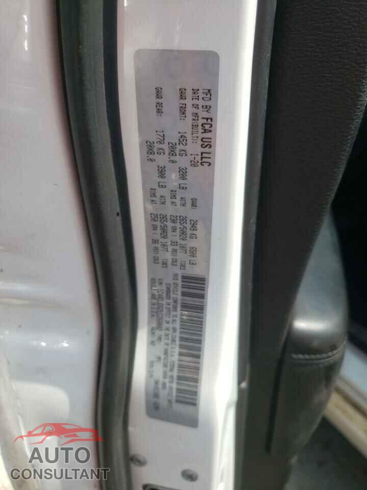 DODGE DURANGO 2020 - 1C4RDJDG2LC260802