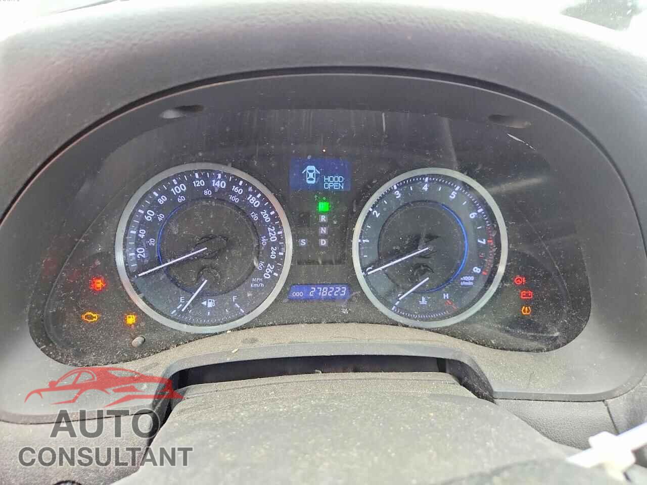 LEXUS IS 2012 - JTHCF5C23C5057269