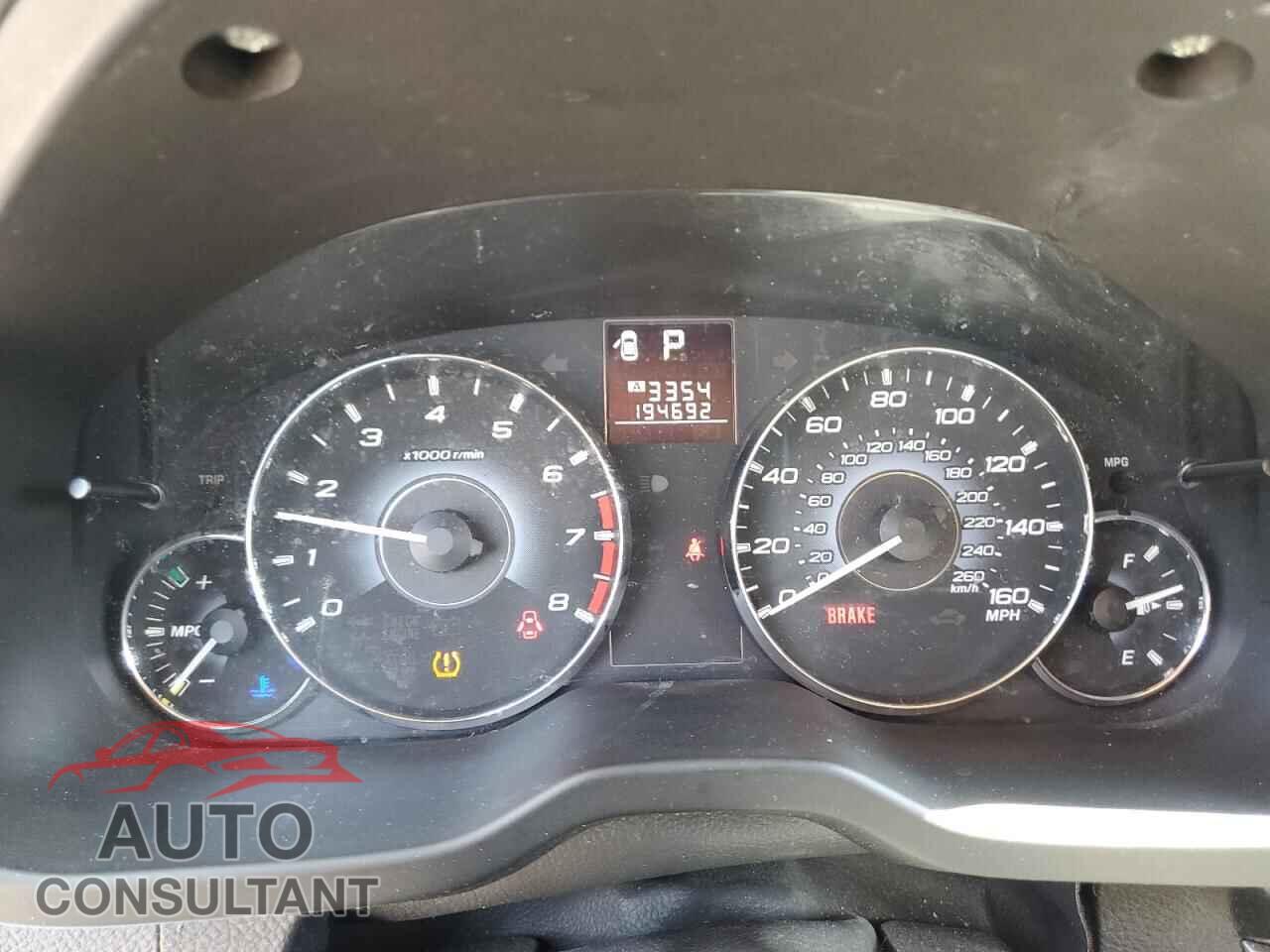 SUBARU OUTBACK 2010 - 4S4BREGC0A2323364