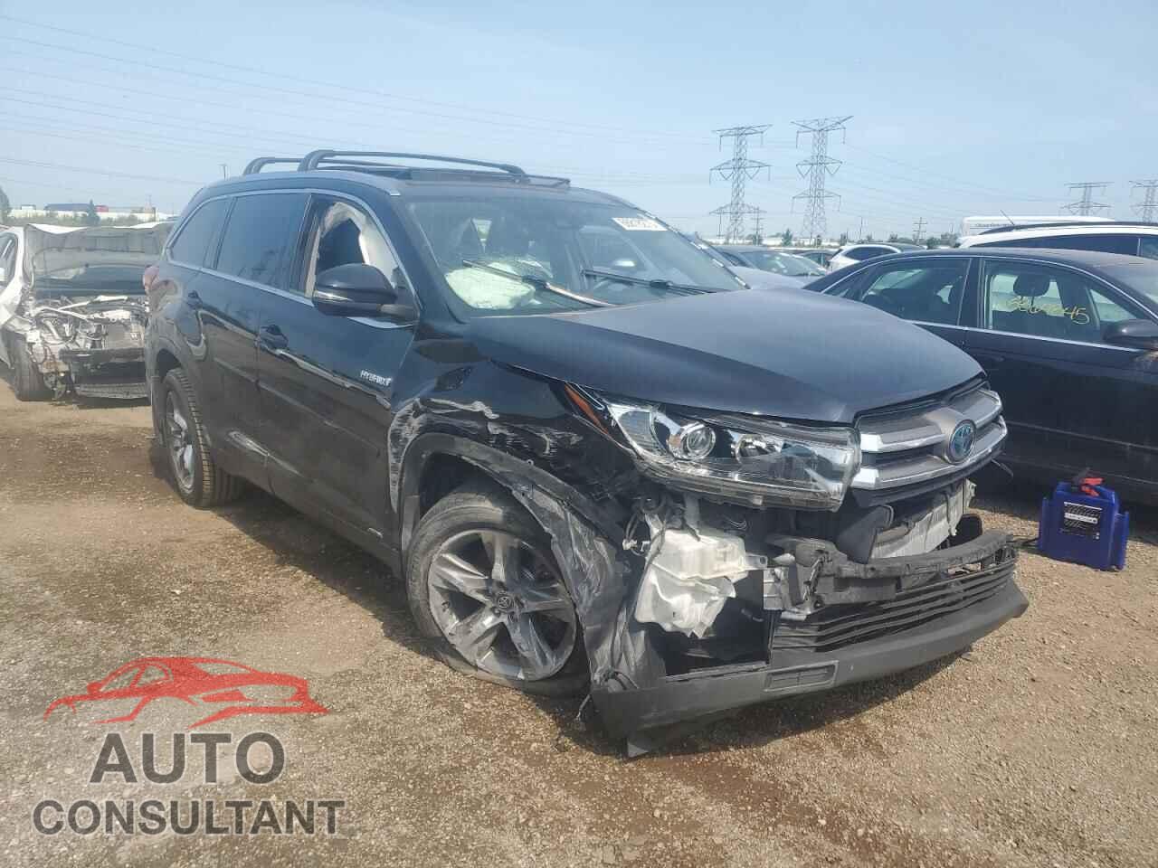 TOYOTA HIGHLANDER 2018 - 5TDDGRFH8JS037424