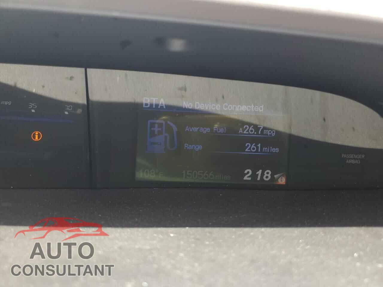 HONDA CIVIC 2012 - 19XFB2F80CE063138