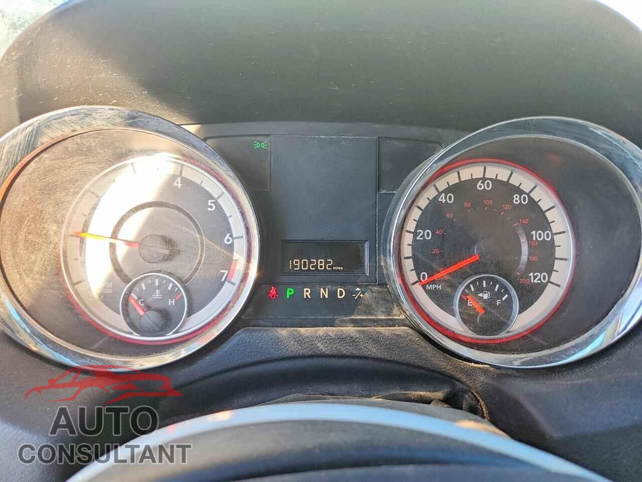 DODGE CARAVAN 2012 - 2C4RDGBG4CR389265
