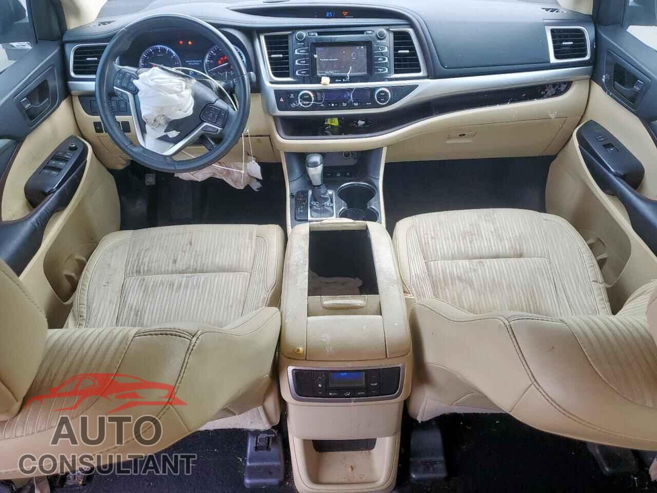 TOYOTA HIGHLANDER 2015 - 5TDBKRFH4FS211566