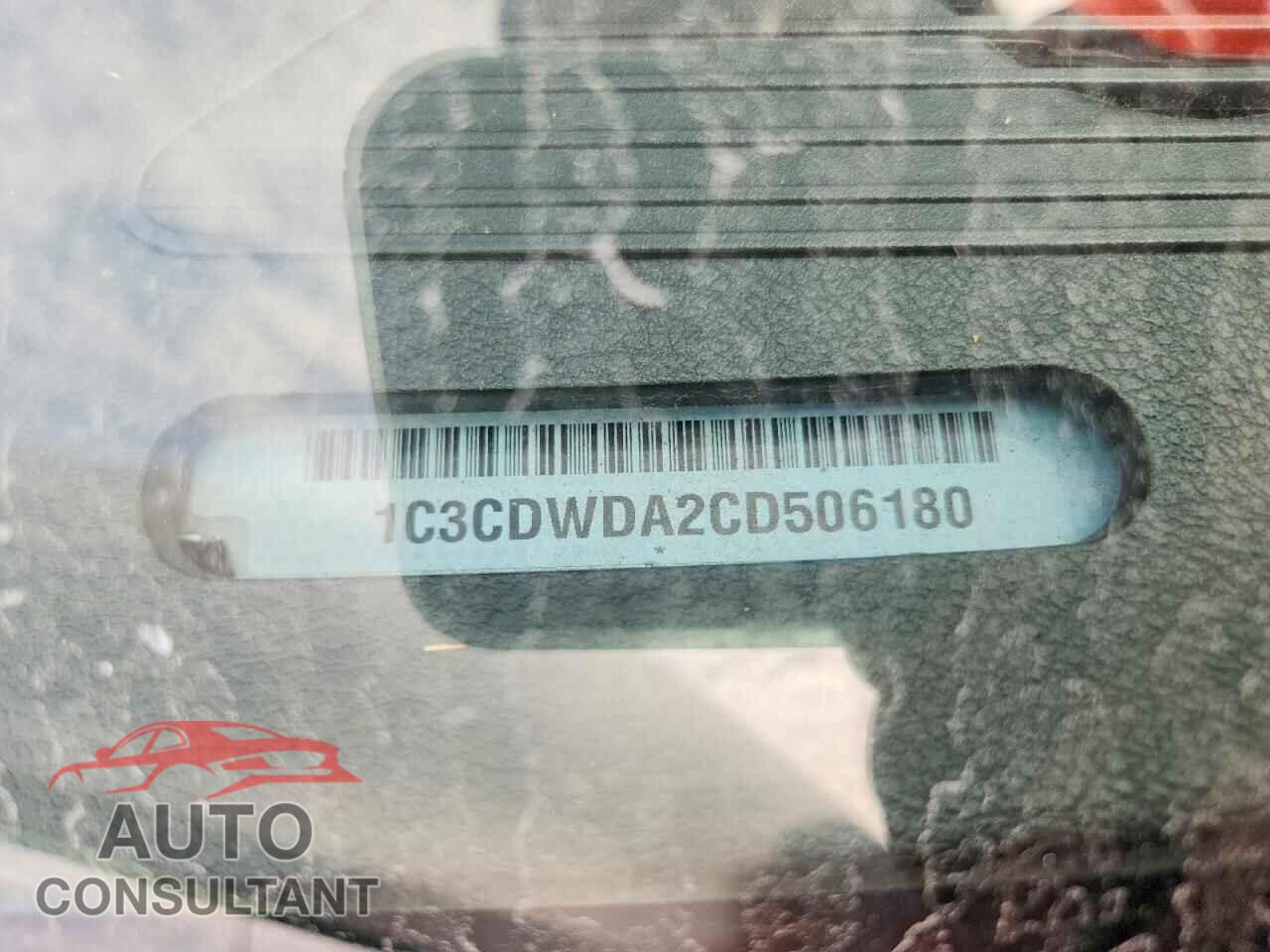 DODGE CALIBER 2012 - 1C3CDWDA2CD506180