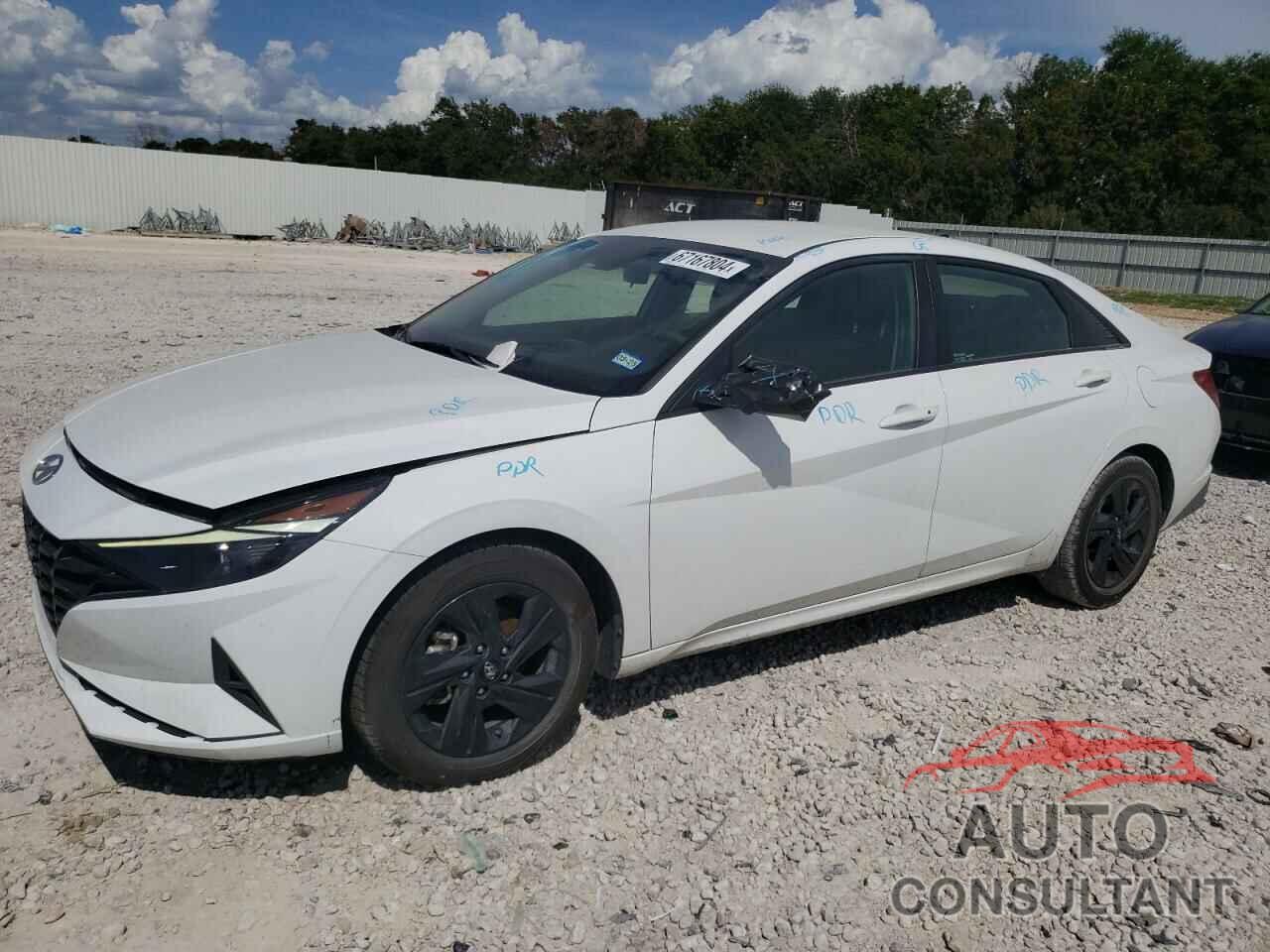 HYUNDAI ELANTRA 2021 - KMHLM4AJ6MU005455
