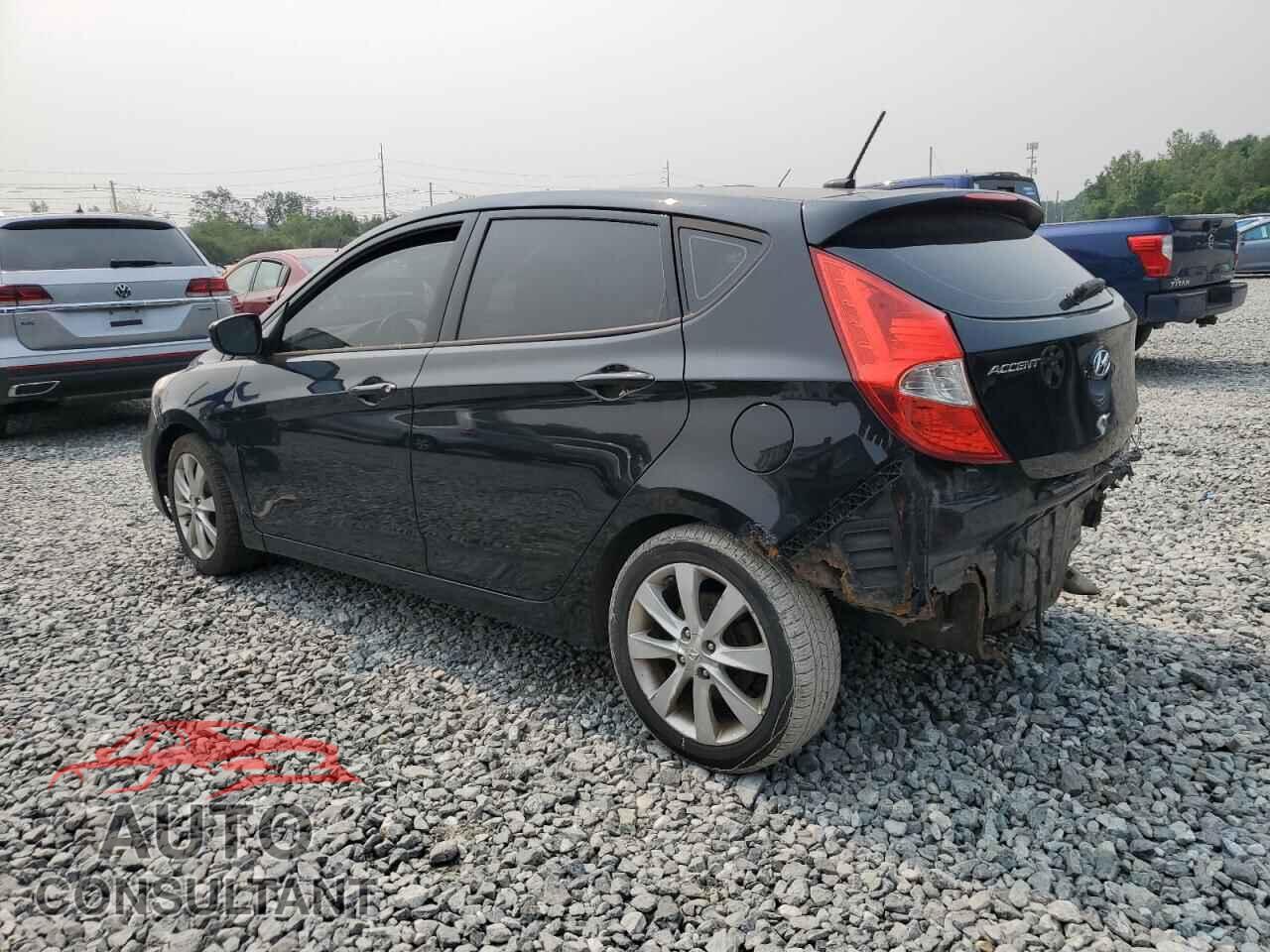 HYUNDAI ACCENT 2012 - KMHCU5AE7CU018044