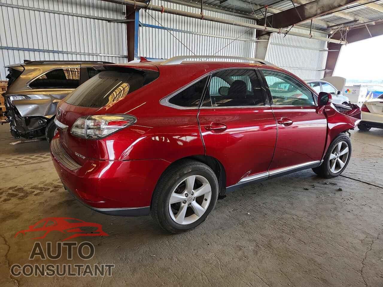 LEXUS RX350 2011 - 2T2BK1BA3BC085953