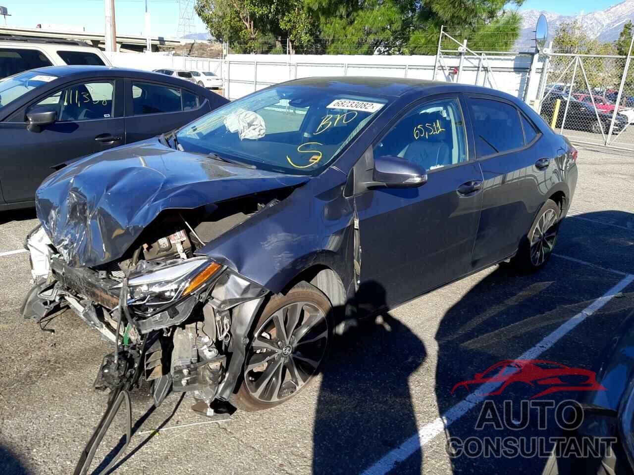 TOYOTA COROLLA 2017 - 5YFBURHE8HP608822