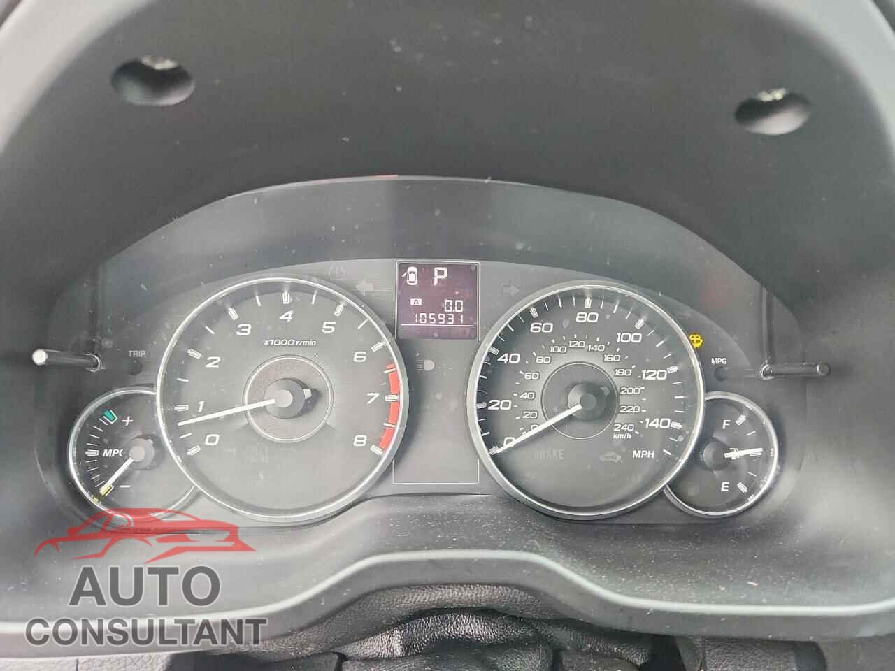 SUBARU OUTBACK 2012 - 4S4BRBCC3C3241310