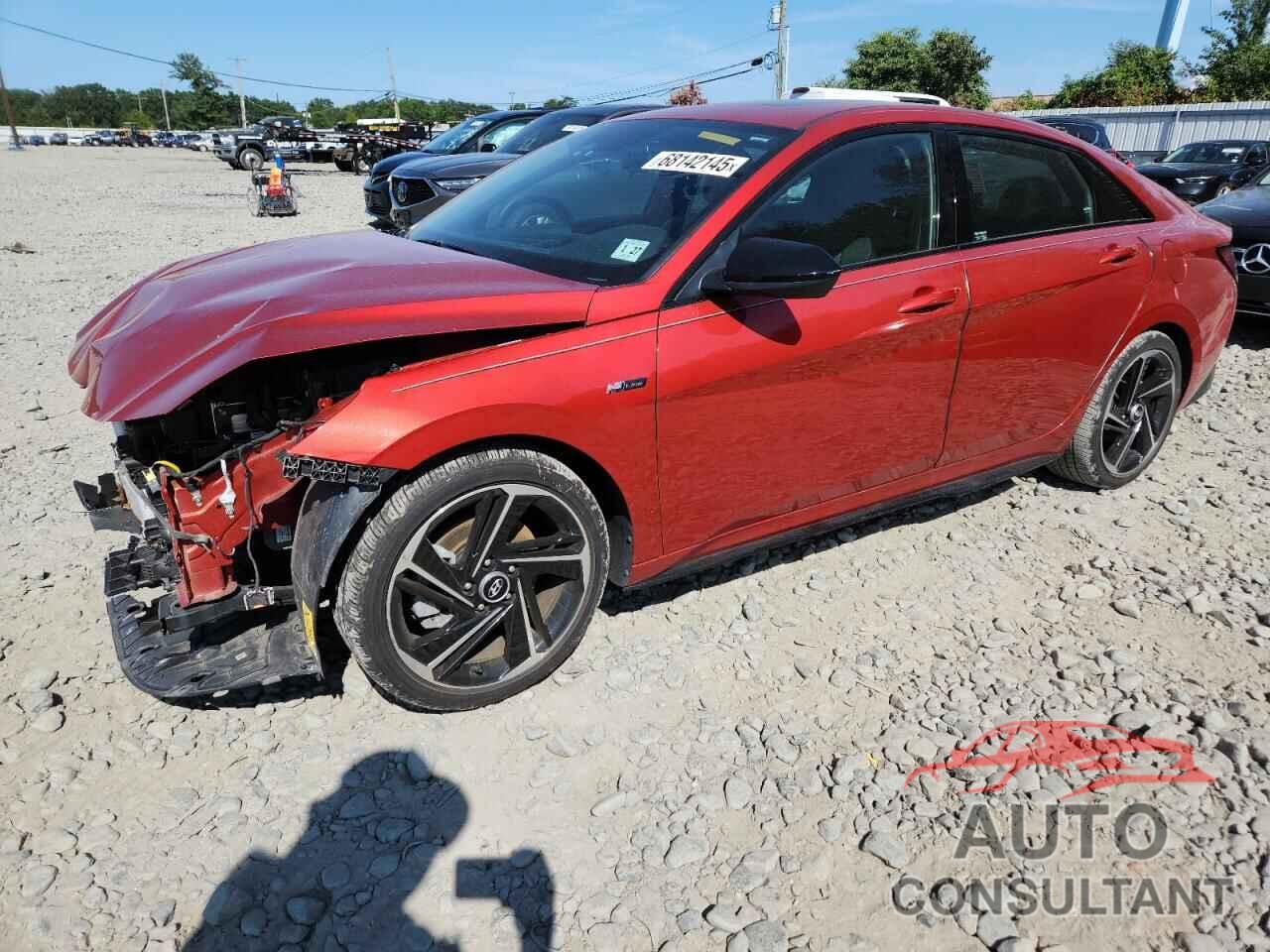 HYUNDAI ELANTRA 2022 - KMHLR4AF0NU244210