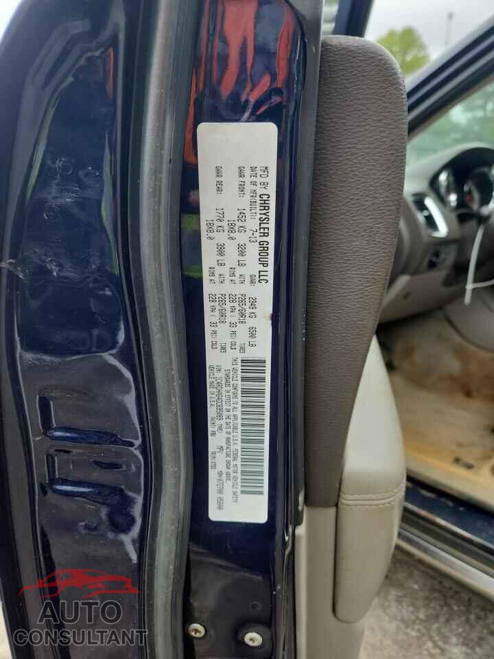 DODGE DURANGO 2013 - 1C4RDHAG4DC695089