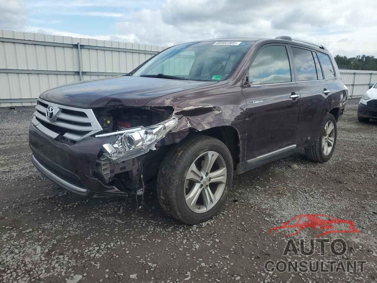 TOYOTA HIGHLANDER 2011 - 5TDYK3EH5BS031497