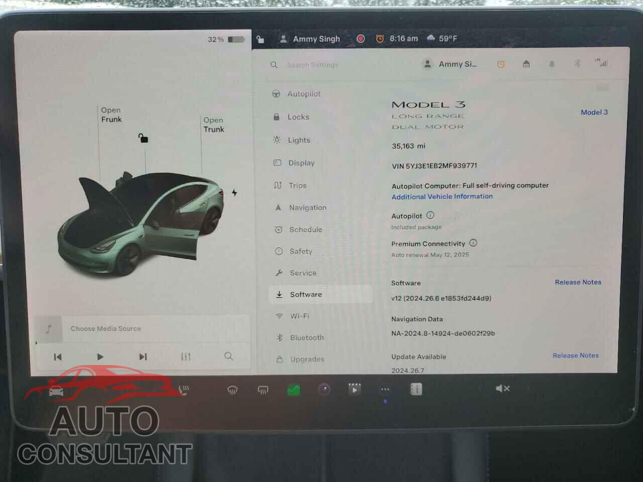 TESLA MODEL 3 2021 - 5YJ3E1EB2MF939771