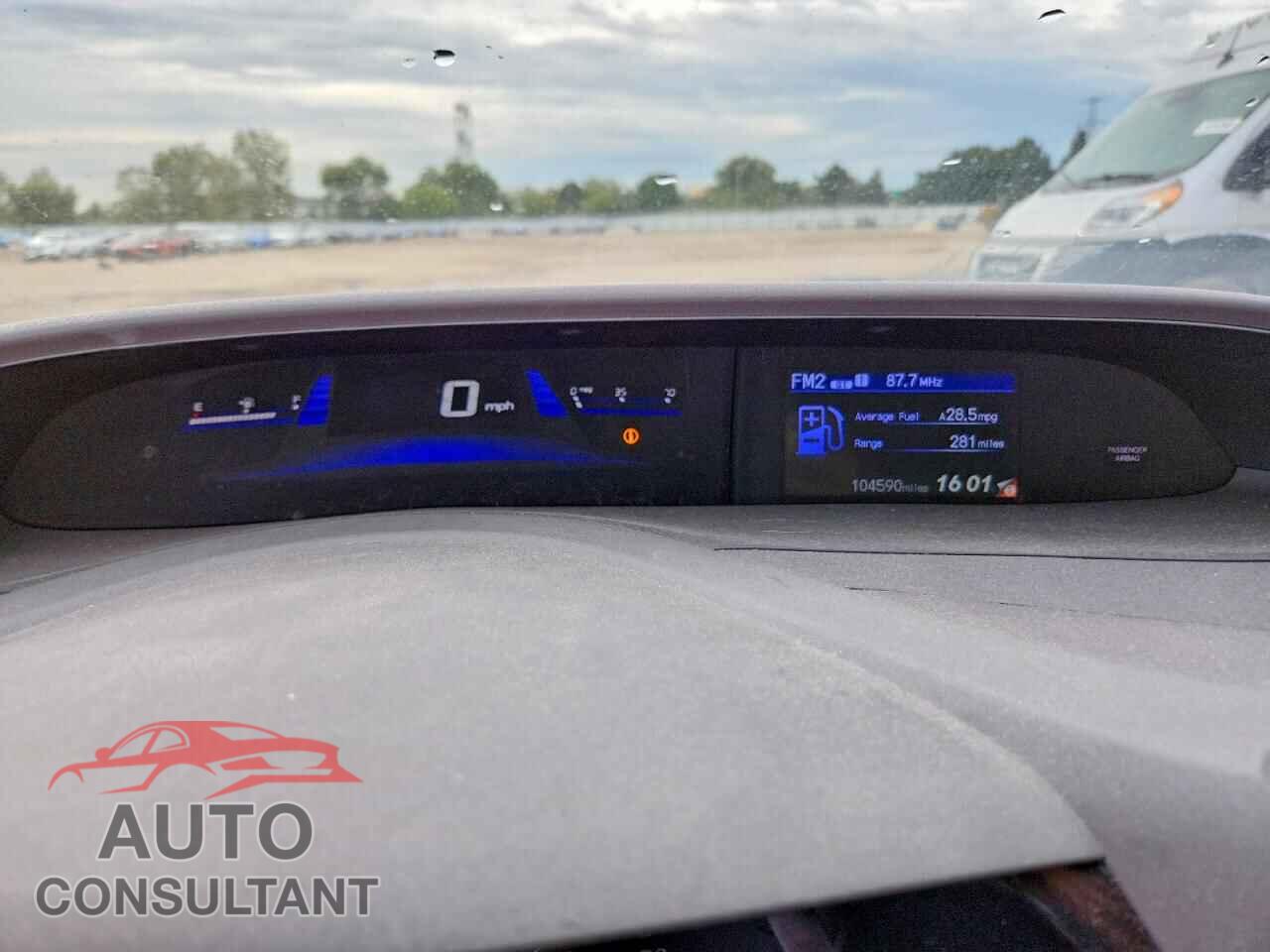 HONDA CIVIC 2012 - 2HGFB2F59CH581597