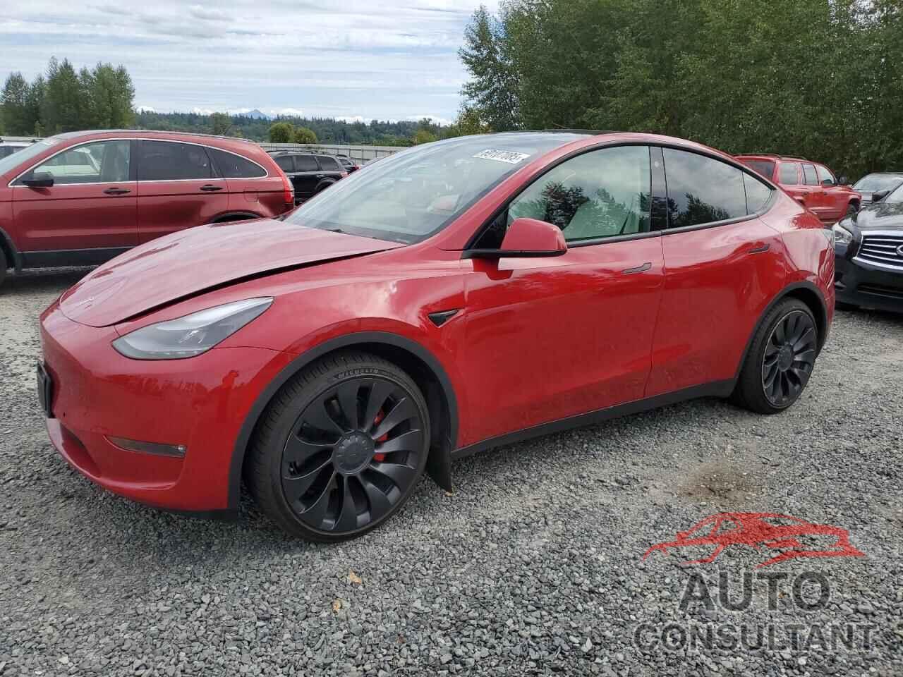 TESLA MODEL Y 2022 - 7SAYGDEF7NF404279