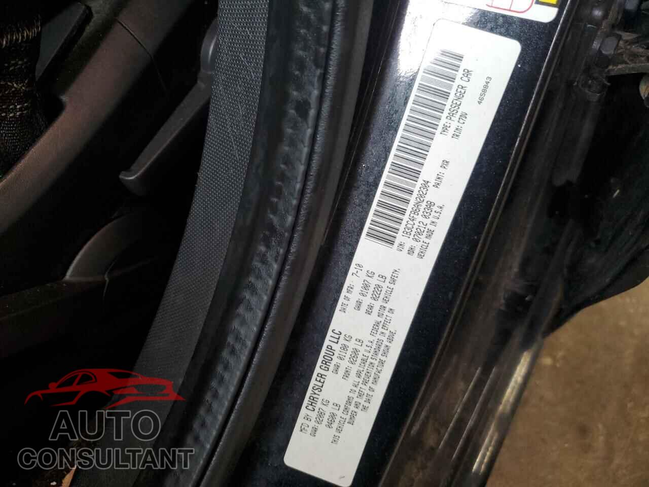 DODGE AVENGER 2010 - 1B3CC4FB6AN202304