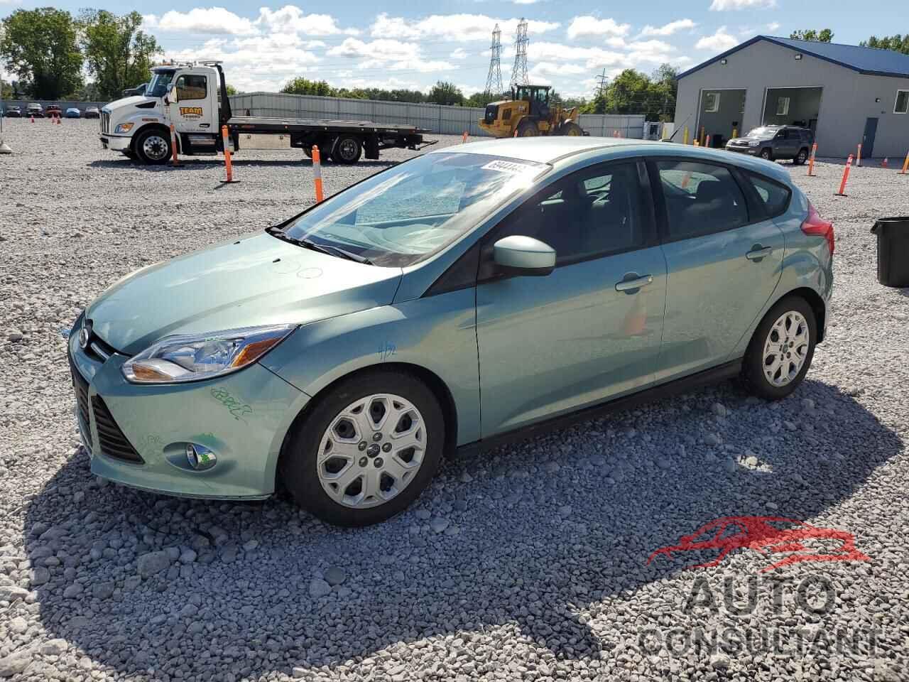 FORD FOCUS 2012 - 1FAHP3K22CL279555