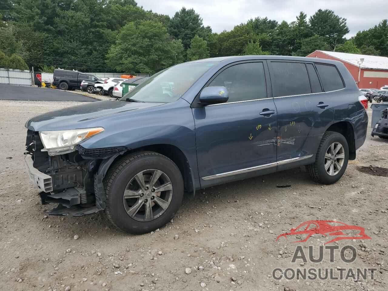TOYOTA HIGHLANDER 2013 - 5TDBK3EH3DS216267