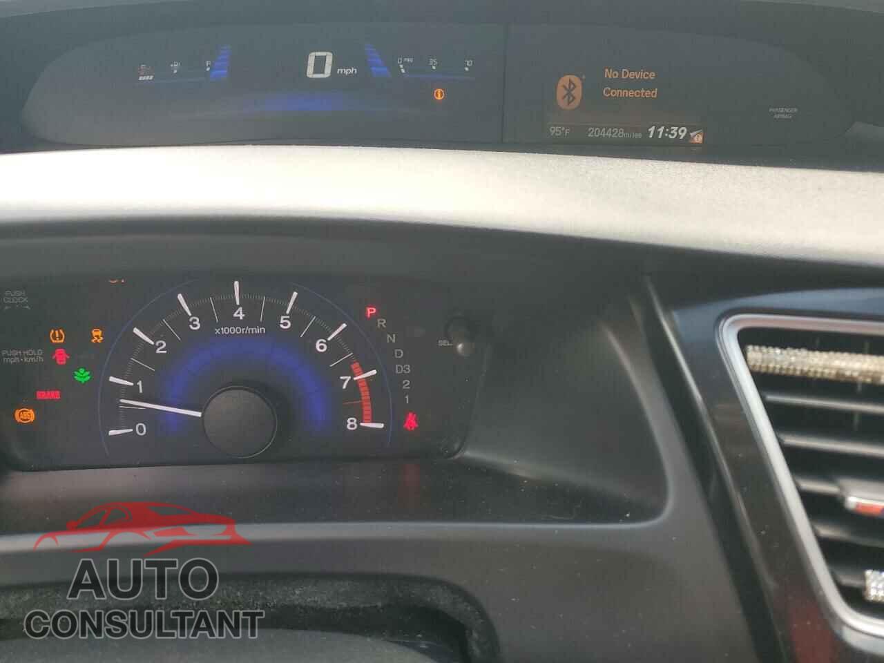 HONDA CIVIC 2013 - 19XFB2F59DE234539