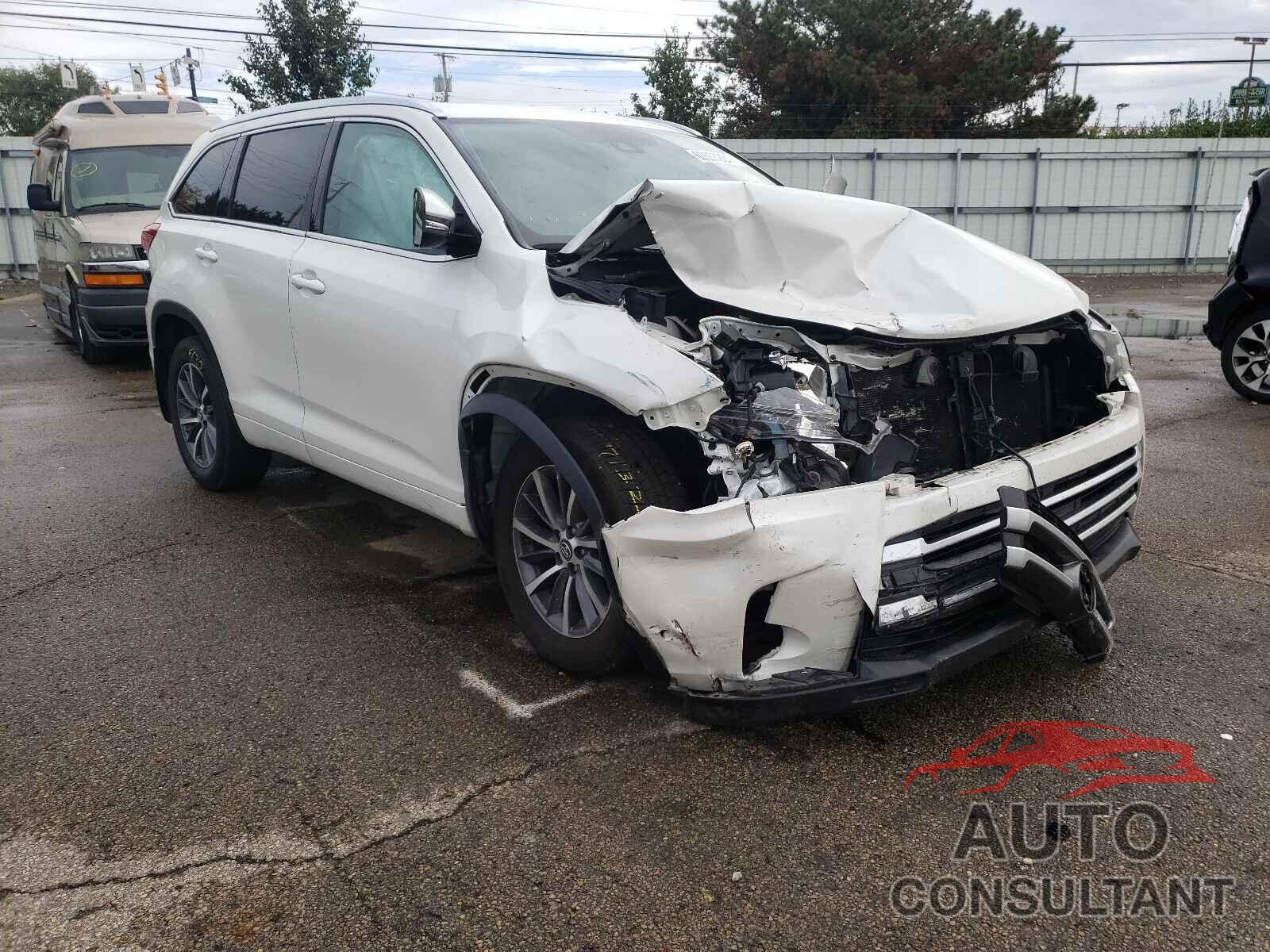 TOYOTA HIGHLANDER 2017 - 5TDJZRFH4HS511909