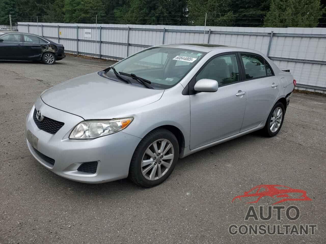 TOYOTA COROLLA 2009 - 1NXBU40E89Z018683