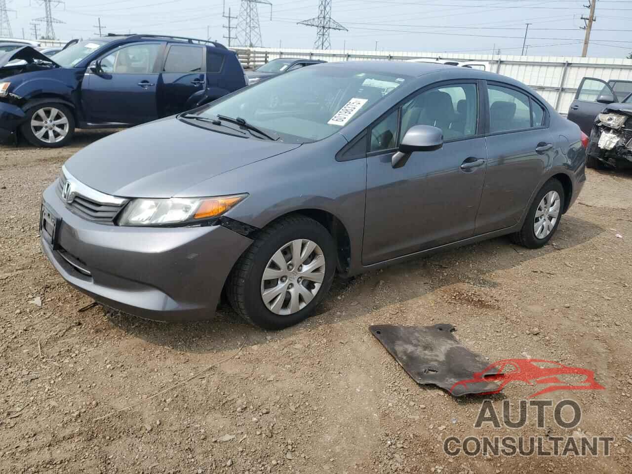 HONDA CIVIC 2012 - 19XFB2F56CE028528