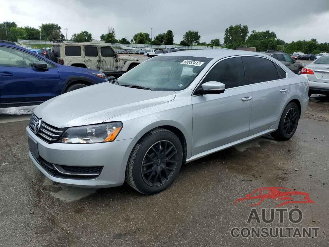 VOLKSWAGEN PASSAT 2012 - 1VWBH7A39CC110144