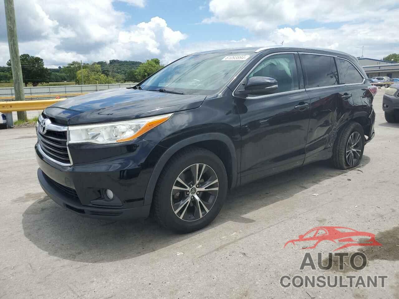 TOYOTA HIGHLANDER 2016 - 5TDKKRFH1GS156608