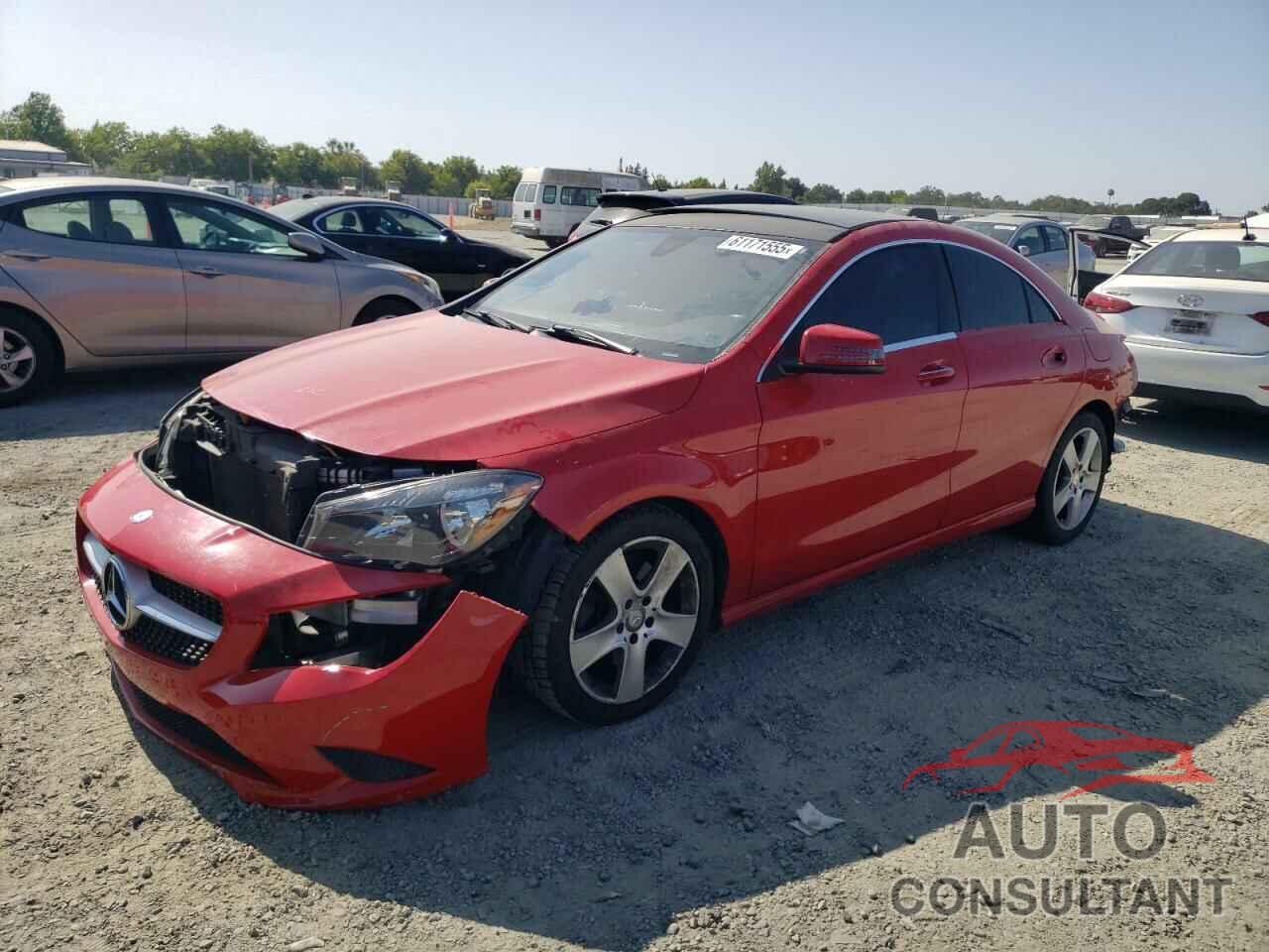 MERCEDES-BENZ CLA-CLASS 2015 - WDDSJ4GBXFN215889