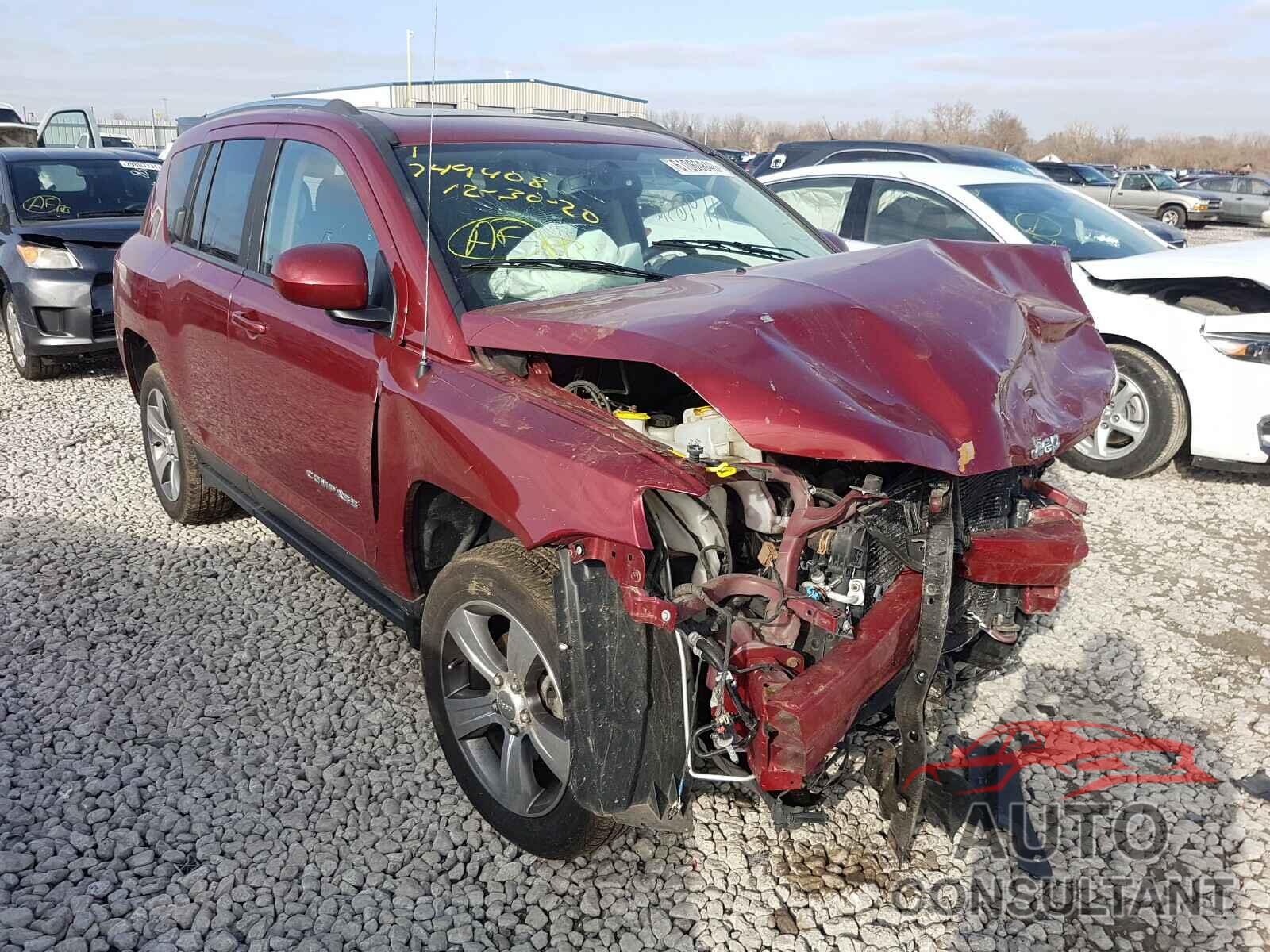 JEEP COMPASS 2016 - 1C4NJCEA3GD815222