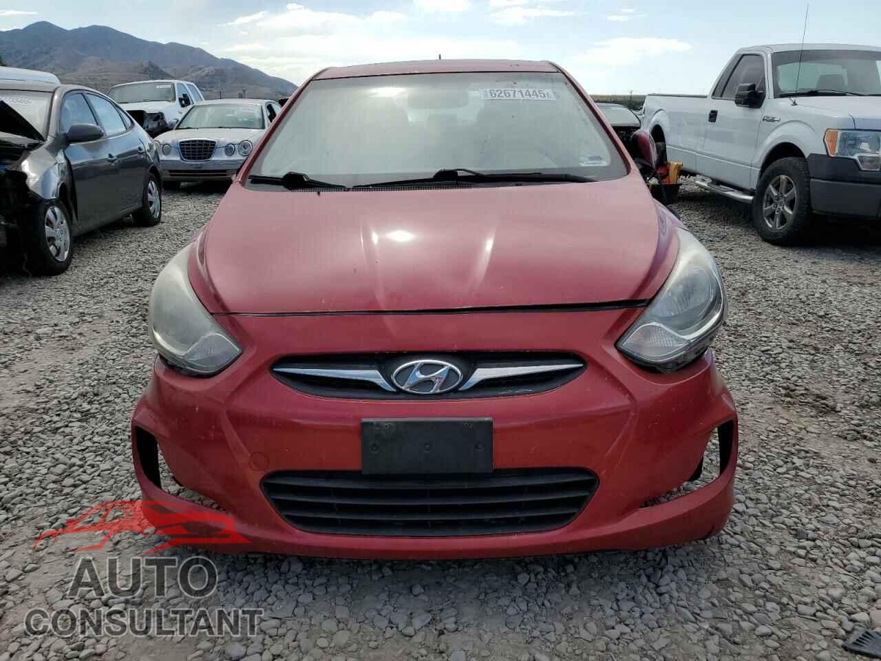 HYUNDAI ACCENT 2012 - KMHCT4AE0CU073593