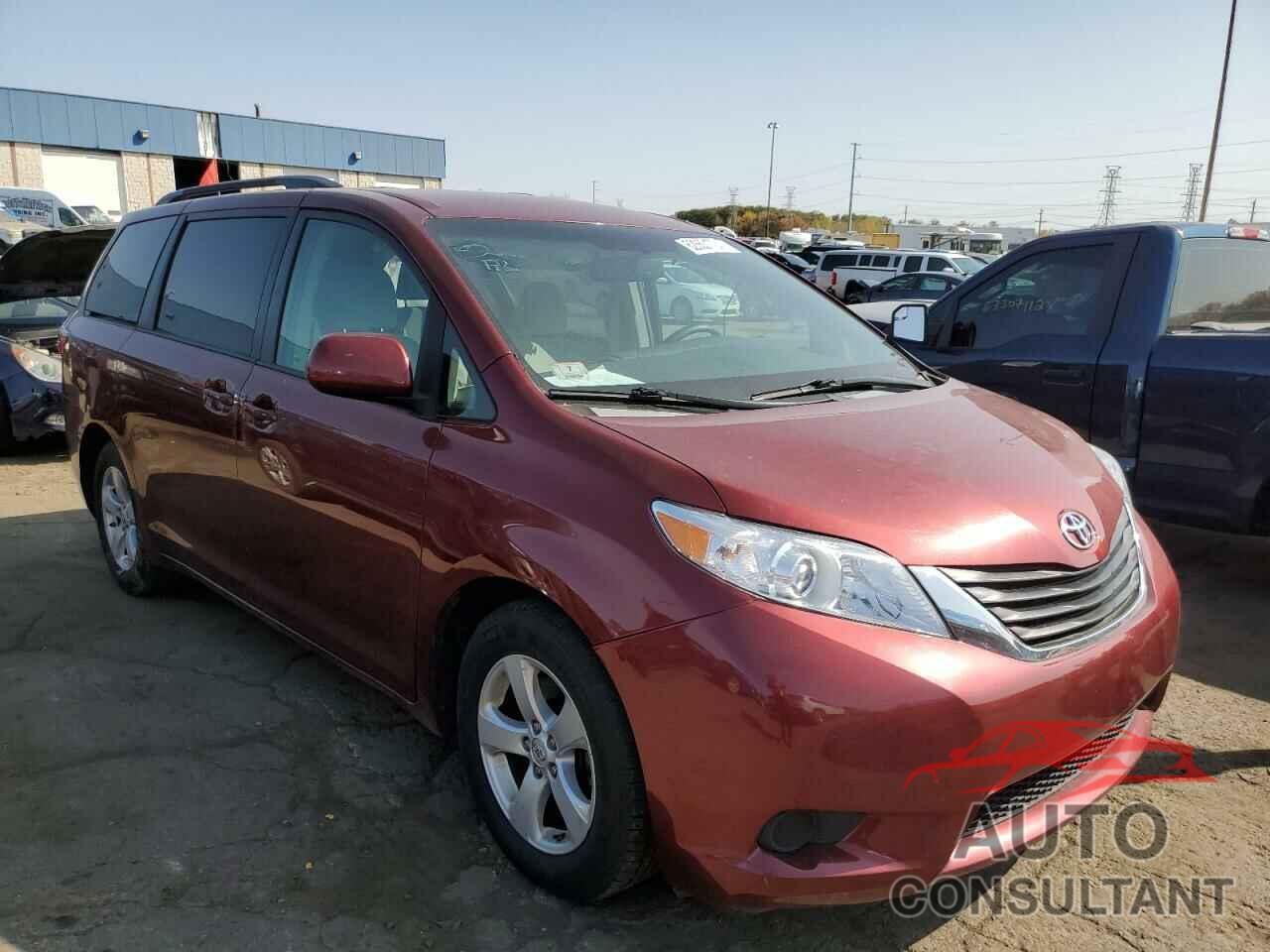 TOYOTA SIENNA 2016 - 5TDKK3DC6GS720693