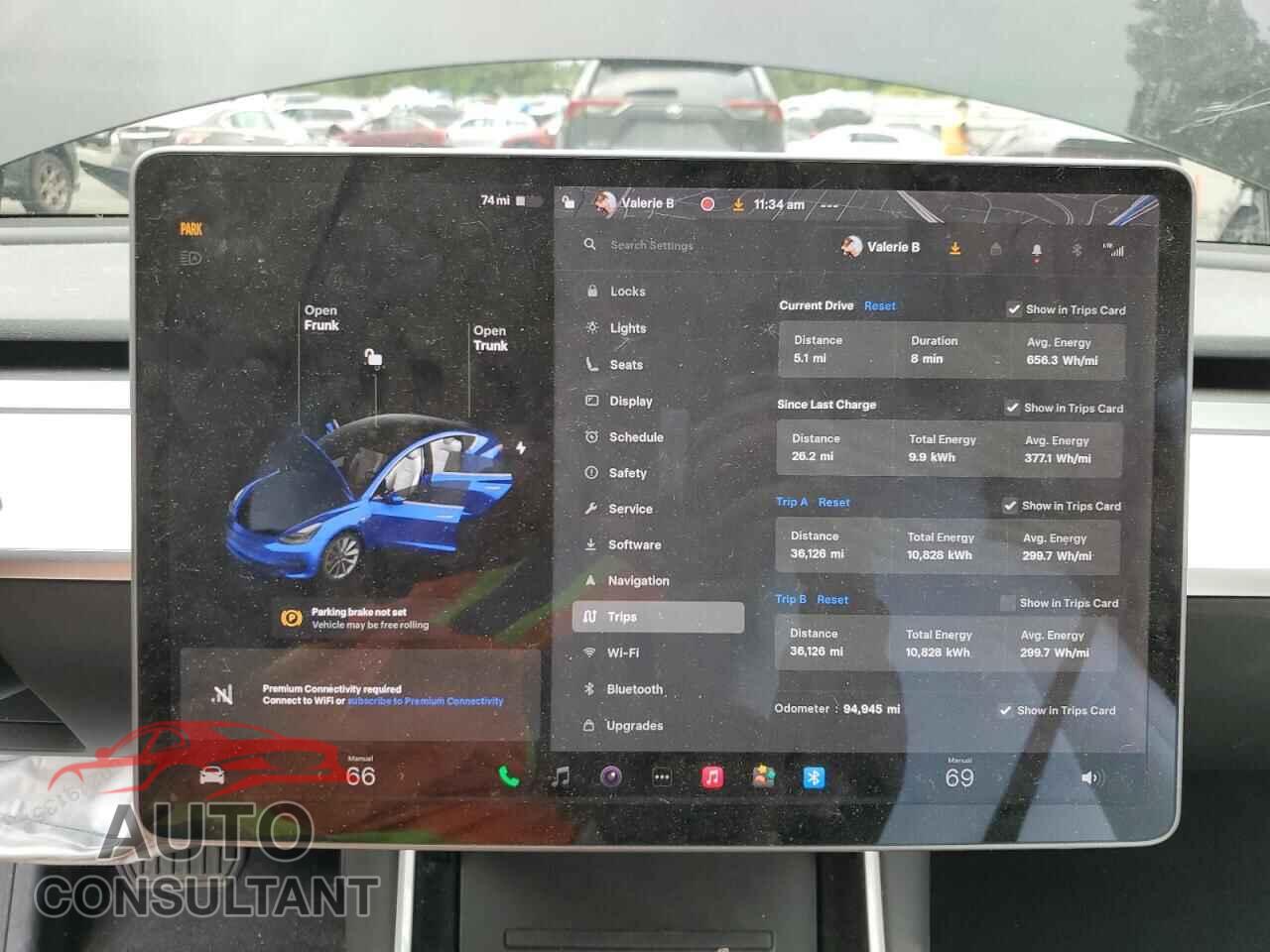 TESLA MODEL 3 2018 - 5YJ3E1EA5JF178009