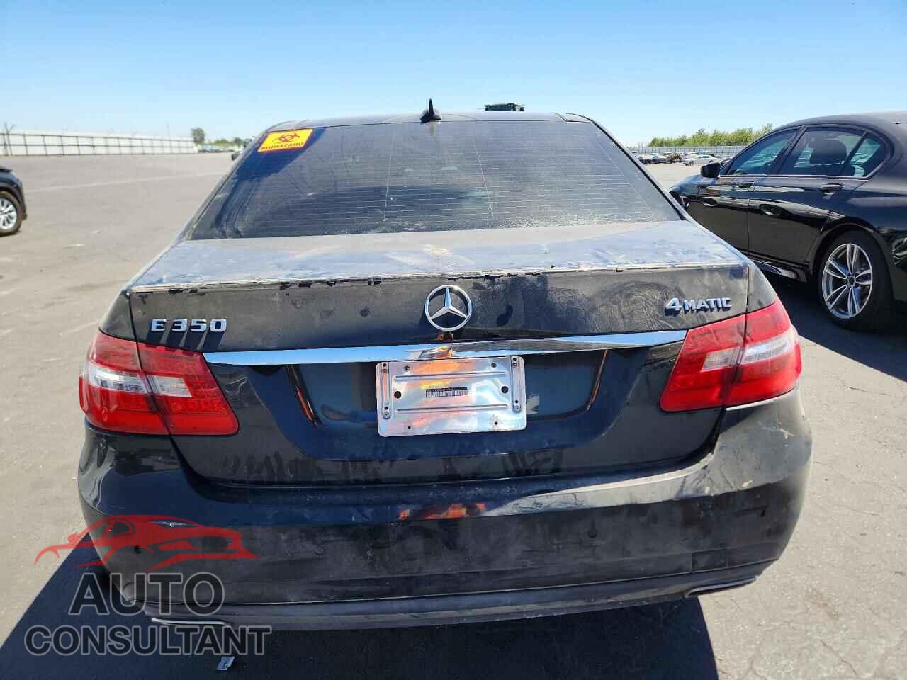 MERCEDES-BENZ E-CLASS 2013 - WDDHF8JB3DA727283