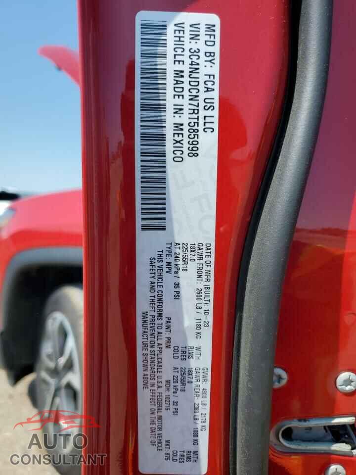 JEEP COMPASS 2024 - 3C4NJDCN7RT585998