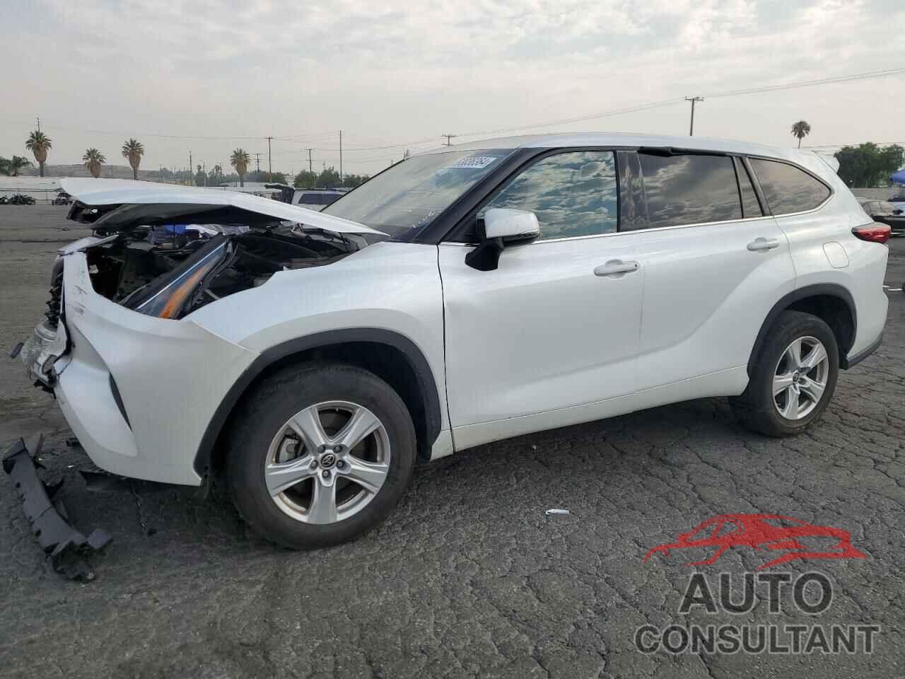 TOYOTA HIGHLANDER 2022 - 5TDCZRAH8NS539272