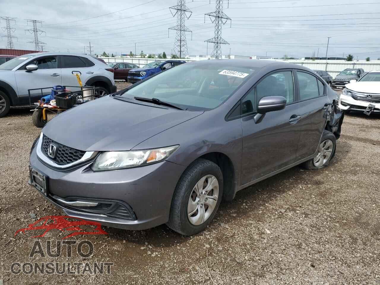 HONDA CIVIC 2014 - 19XFB2F55EE010122