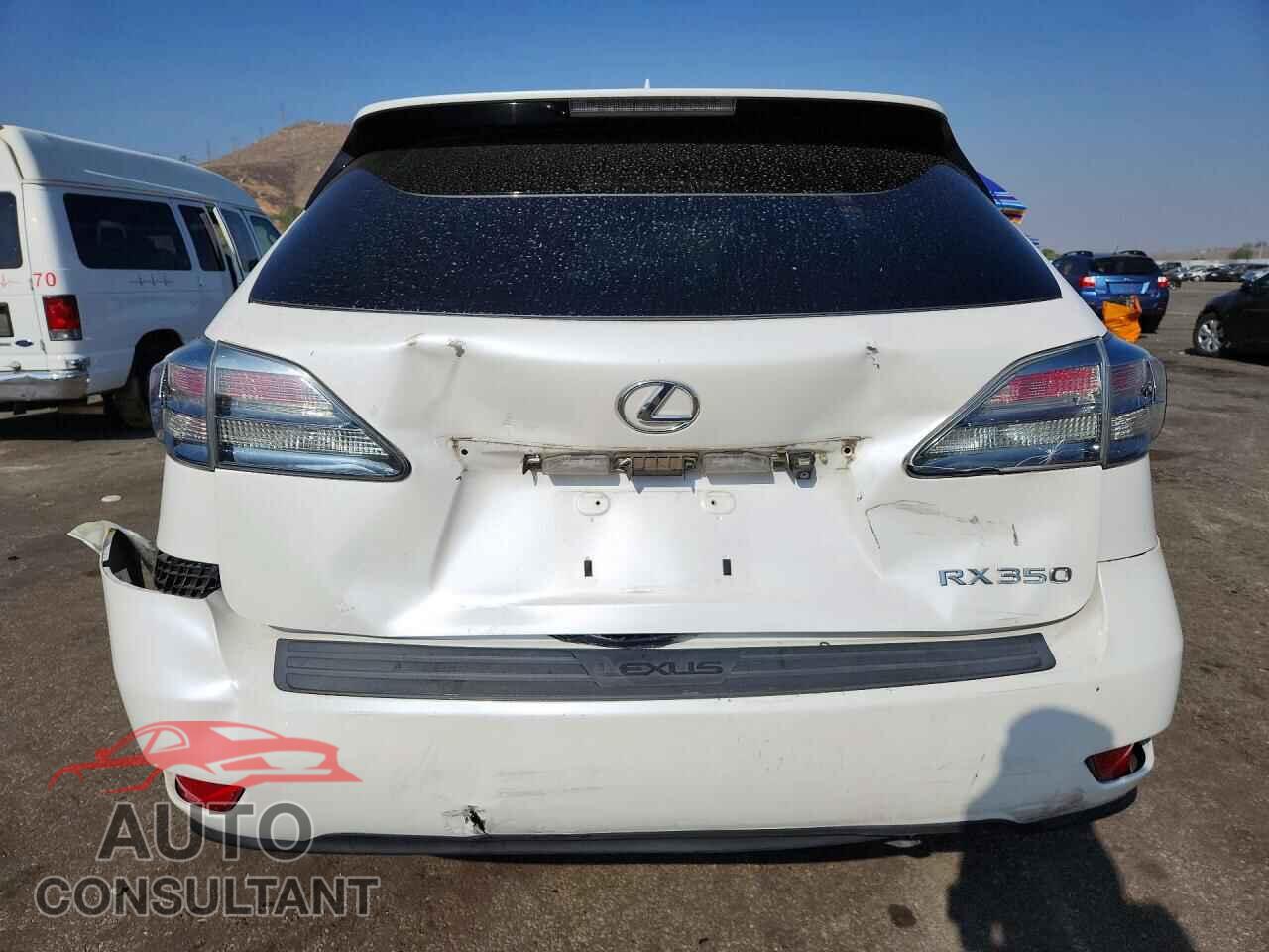 LEXUS RX350 2011 - 2T2ZK1BA0BC042573