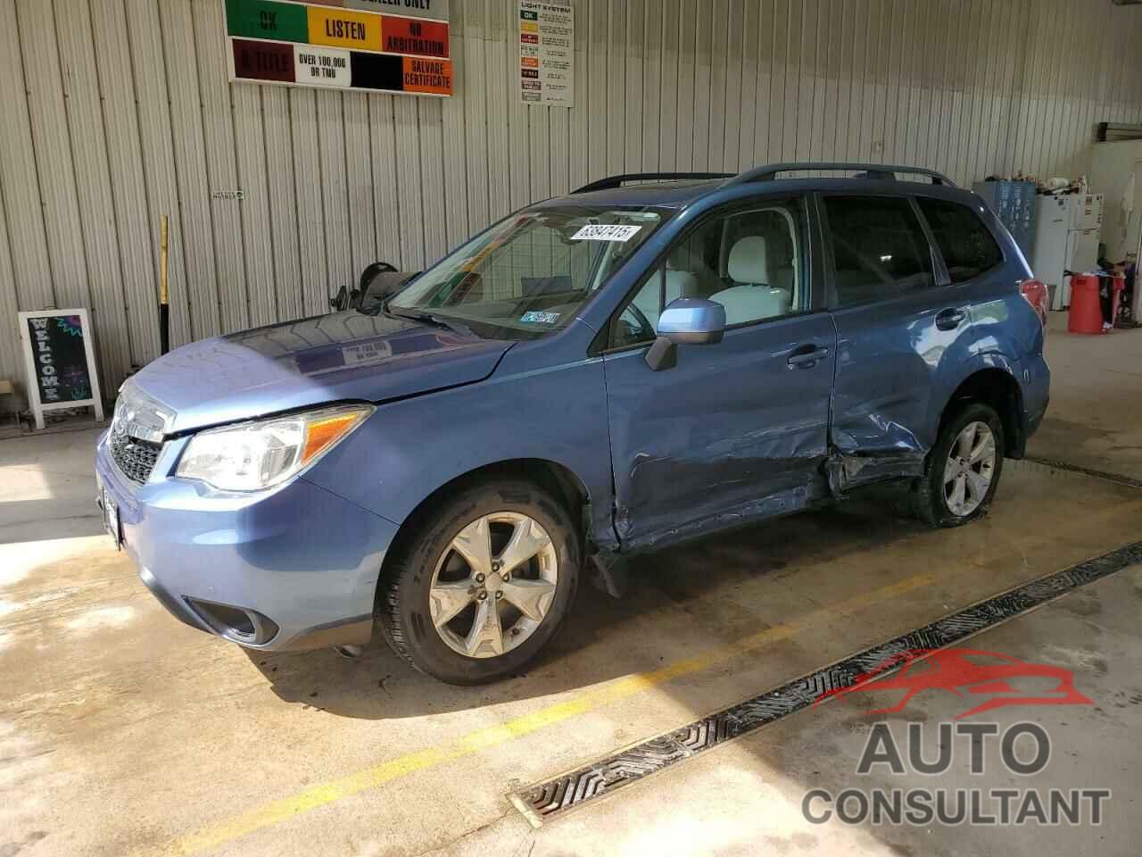 SUBARU FORESTER 2016 - JF2SJAFC3GH453278