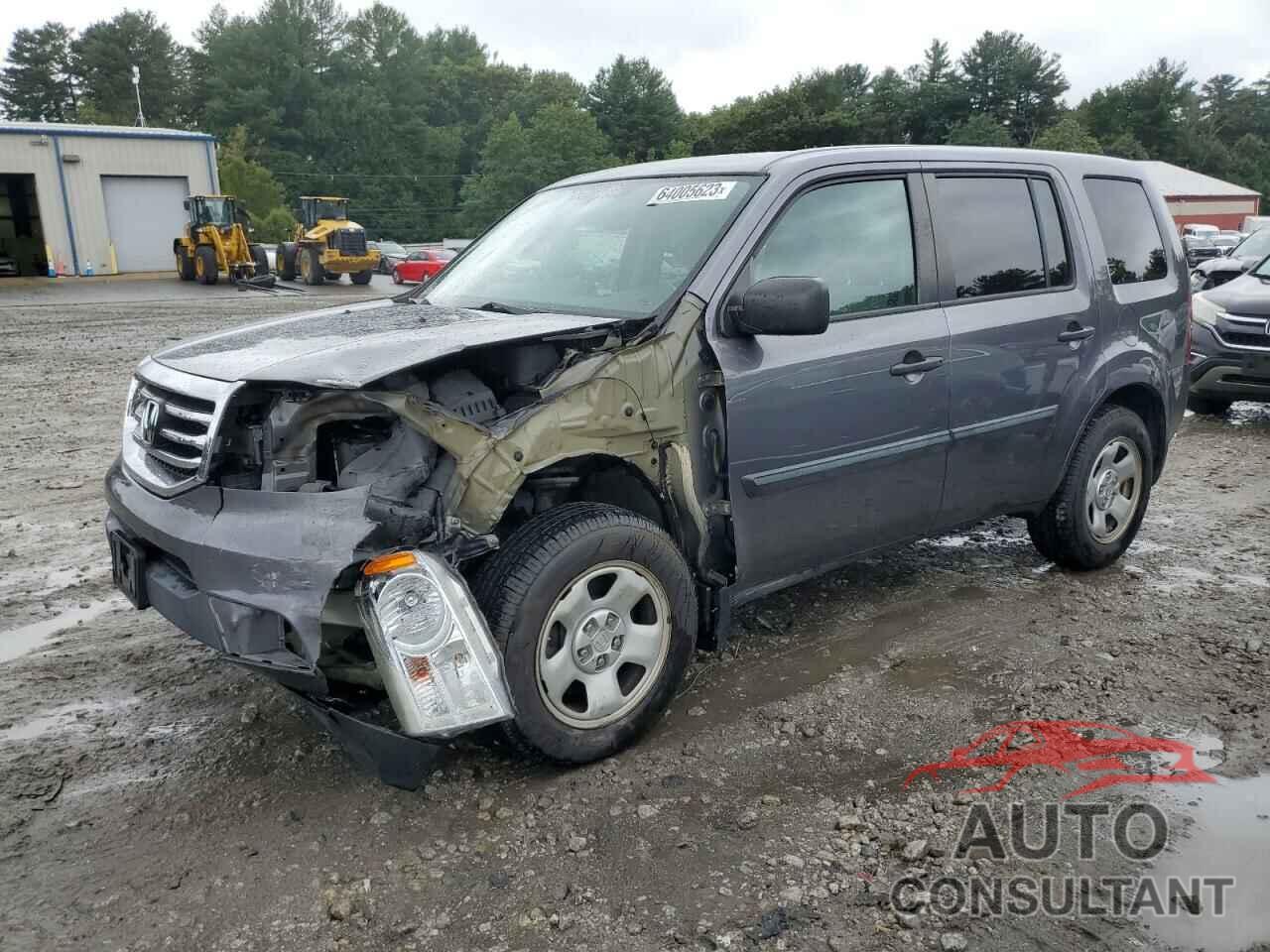 HONDA PILOT 2015 - 5FNYF4H28FB023759